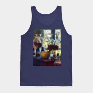 Pharmacists - Mortar, Pestle and Bottles by Window Tank Top